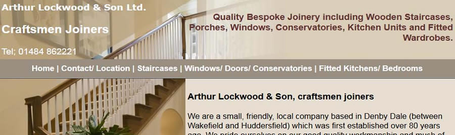 Arthur Lockwood and Son, Craftsmen joiners
